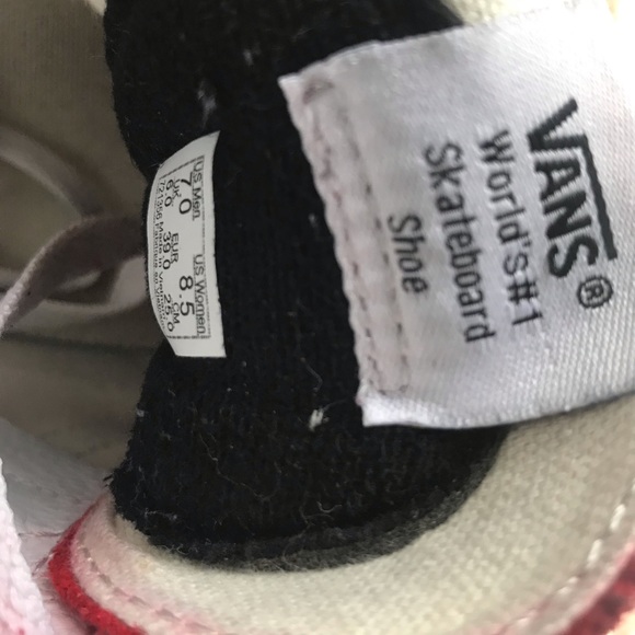 Women 8.5 Skateboarding Vans - Picture 3 of 4